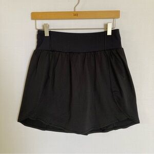 Nanette Lepore Women’s Skort Black Size M Small Casual Pull-On Skirt with Shorts